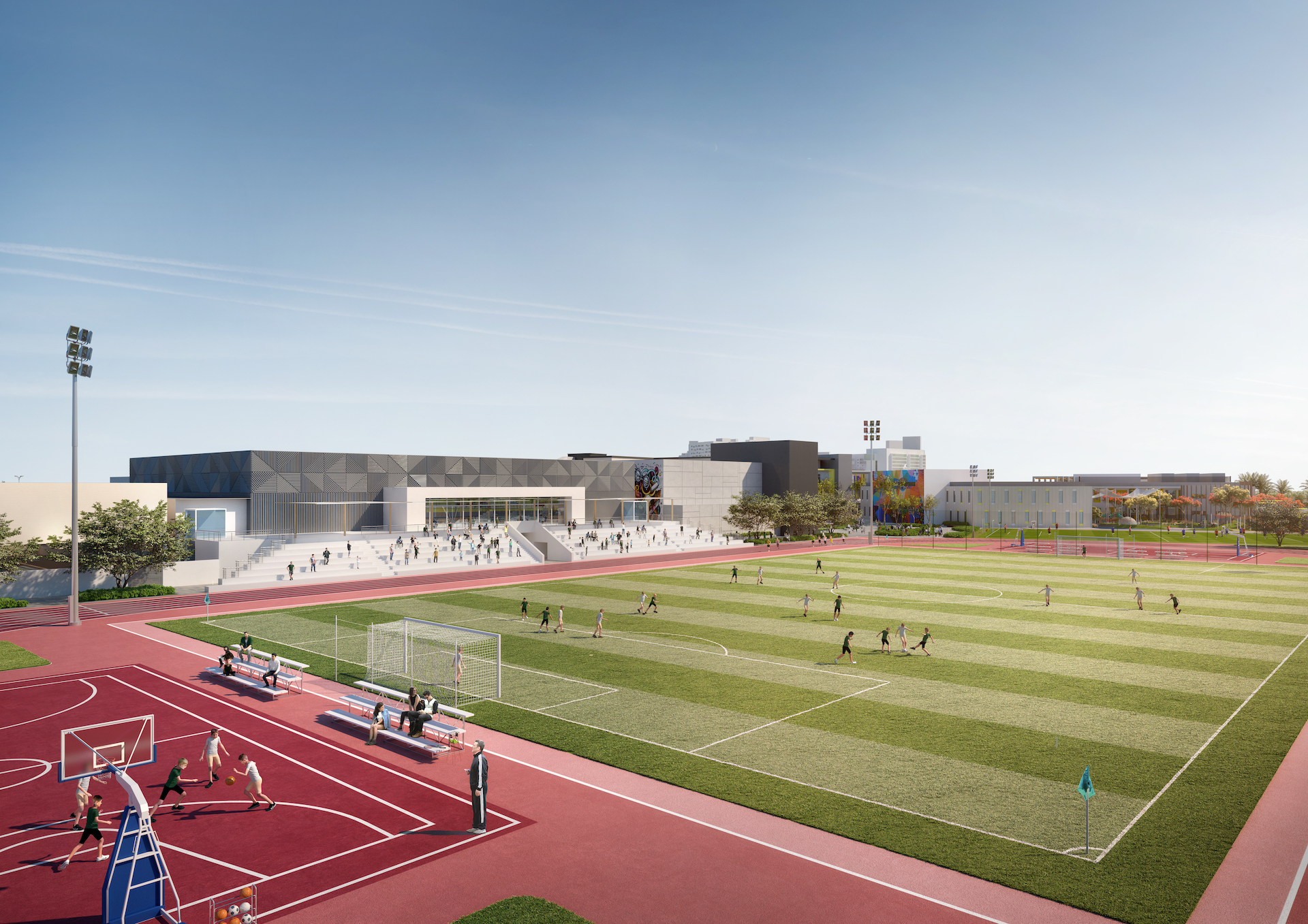 Our new campus American Community School of Abu Dhabi